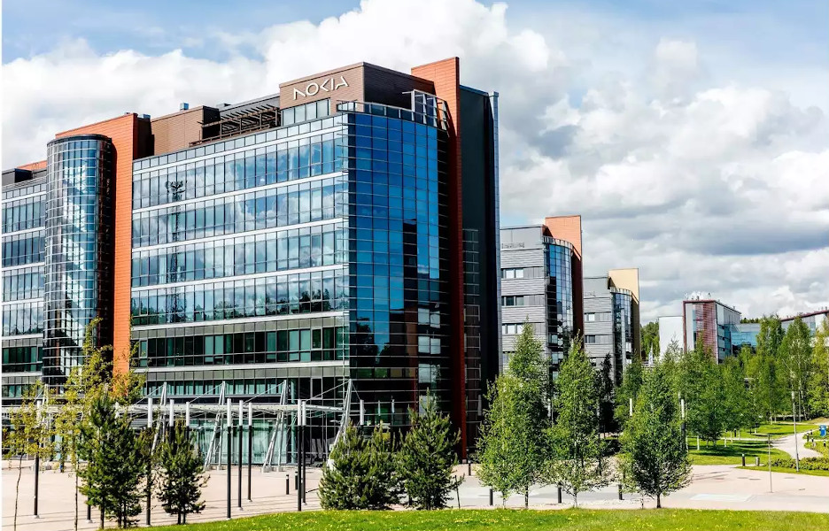 Sede da Nokia em Espoo, Finlândia (crédito: Divulgação/Nokia)